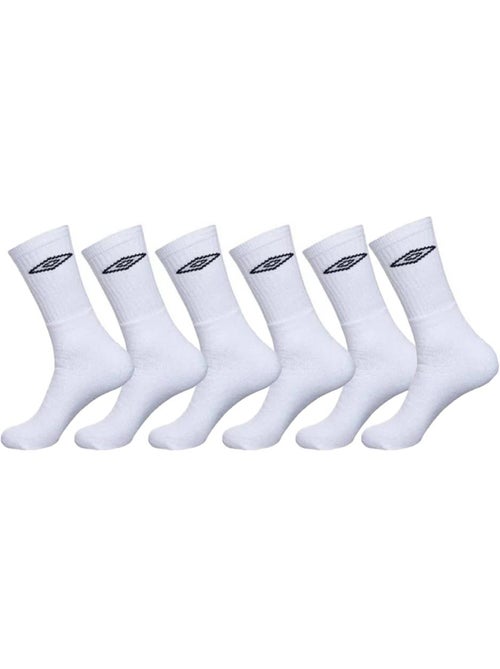 Umbro Tennissokken Heren Wit - 6 Paar - Kiabi Umbro Tennissokken Heren Wit - 6 Paar - Kiabi