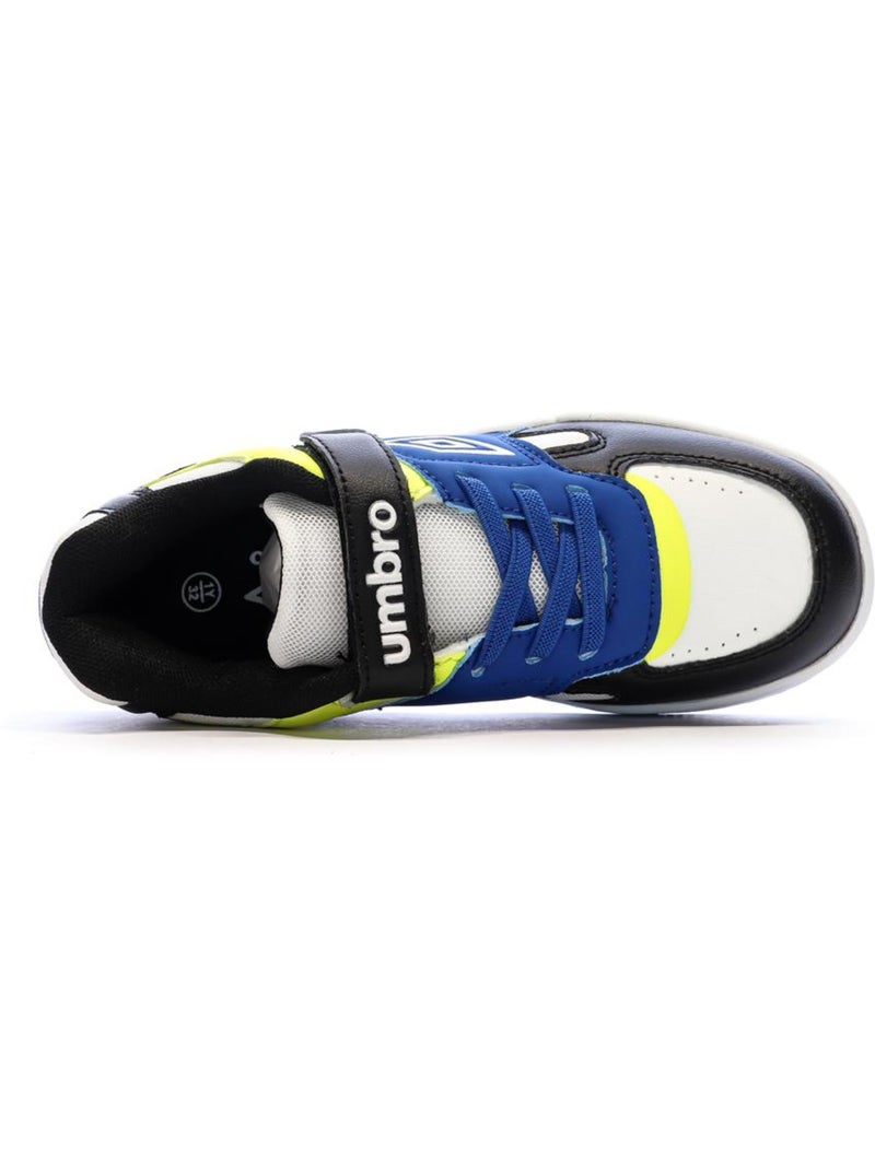 Umbro travys jongens sneakers zwart/blauw/geel Zwart - Kiabi