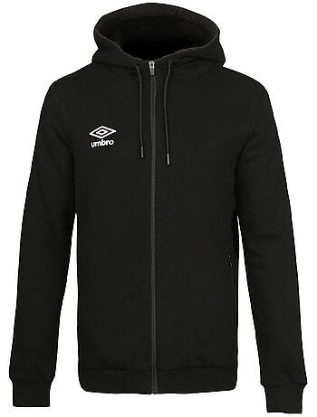Umbro zwart heren sweatvest met rits