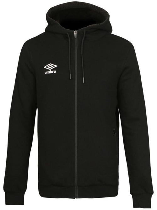 Umbro Zwart Heren Sweatvest met Rits - Kiabi Umbro Zwart Heren Sweatvest met Rits - Kiabi