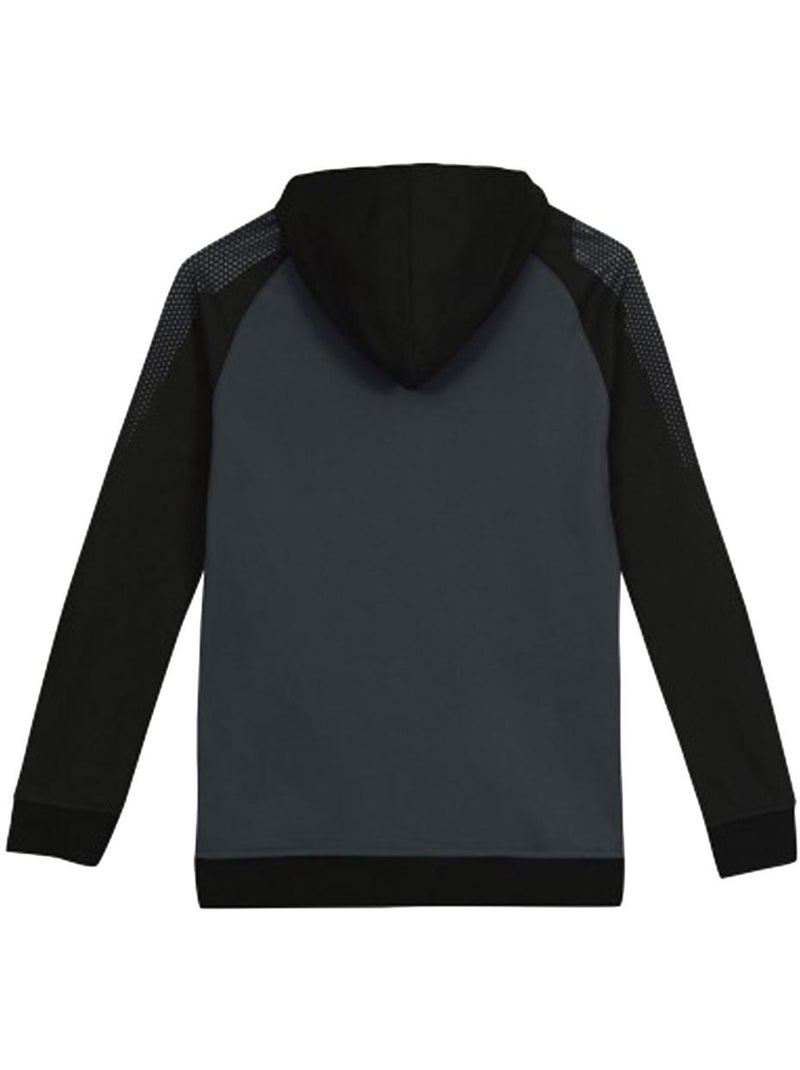 Umbro Zwart Heren Trainingsvest met Rits en Capuchon 943850 Zwart - Kiabi