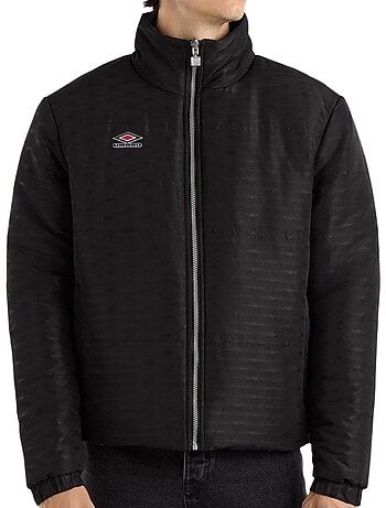 Umbro zwart herenvest met revers