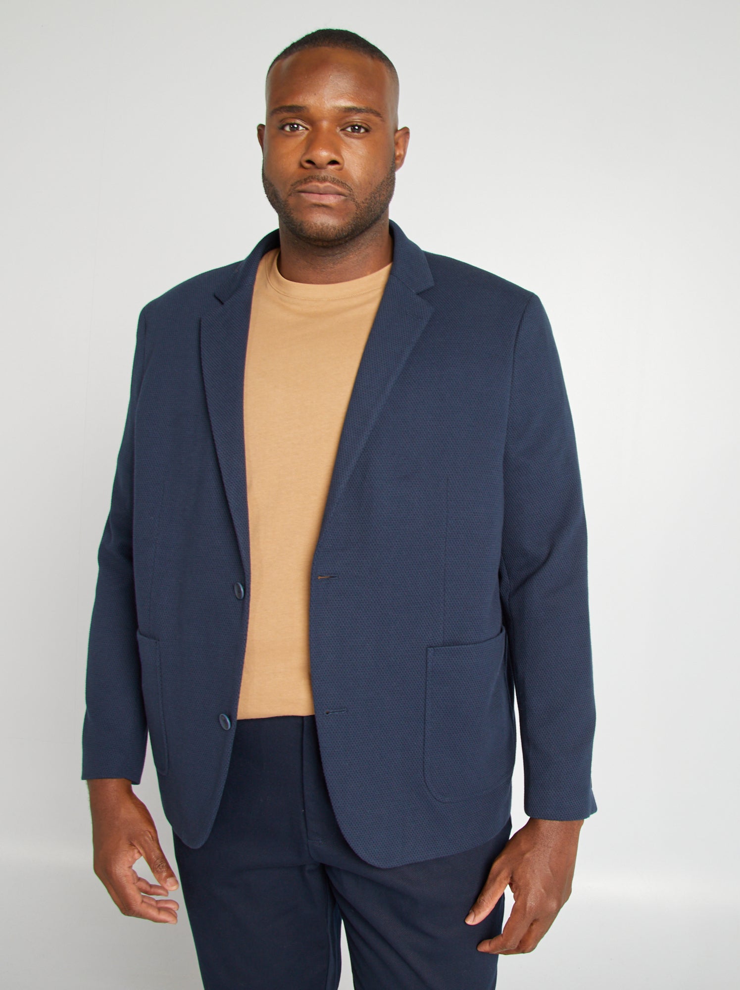 Veste homme grande taille sale