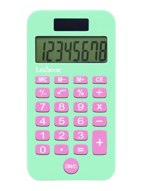Unicorn 8 digits pocket rekenmachine met bescherming hoes - Kiabi Unicorn 8 digits pocket rekenmachine met bescherming hoes - Kiabi
