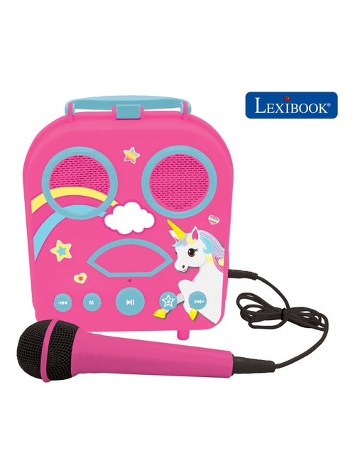 Unicorn bluetooth luidspreker met microfoons - Kiabi Unicorn bluetooth luidspreker met microfoons - Kiabi