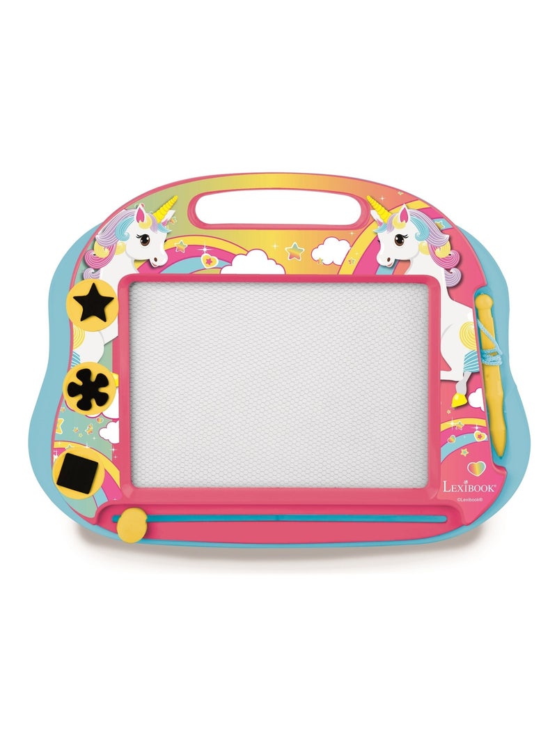 Unicorn magnetisch meerkleurig tekenbord met accessoires a5 formaat N.v.t. - Kiabi
