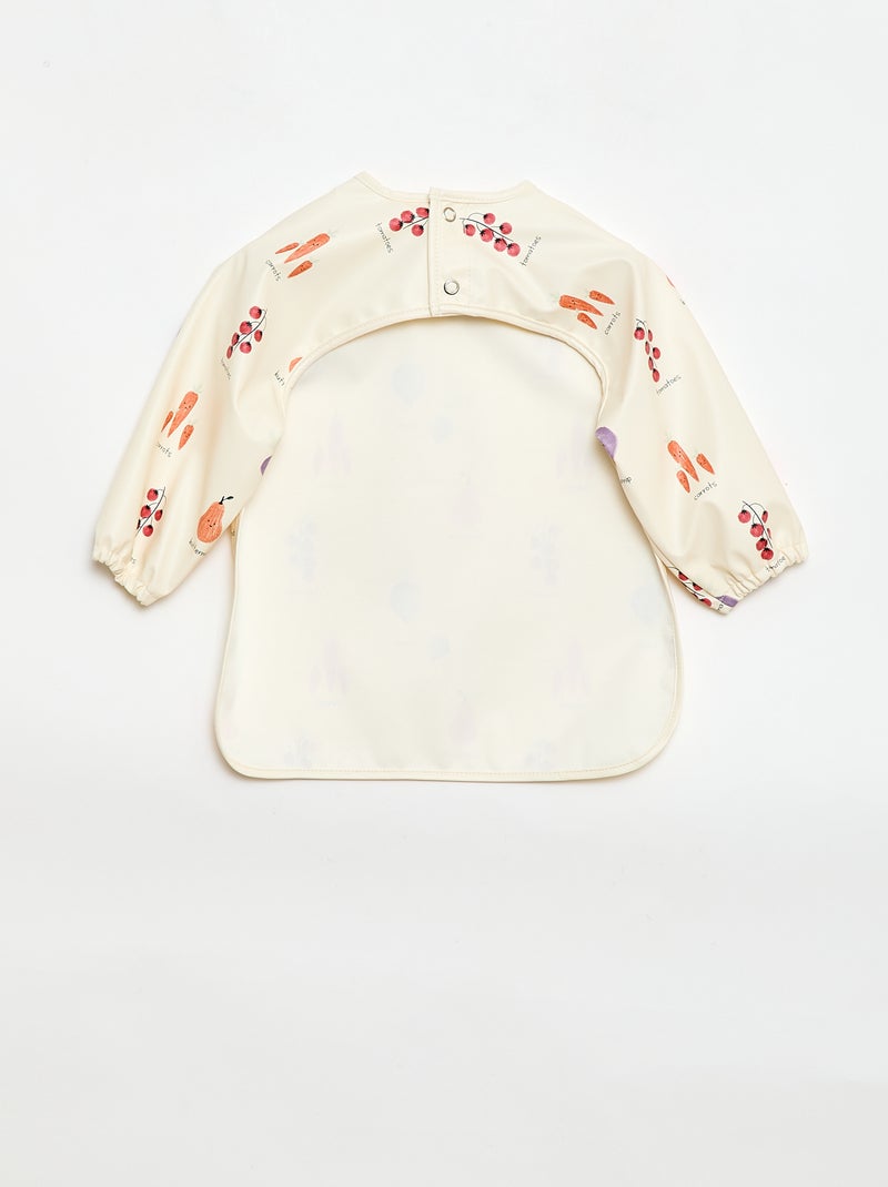 Unisex schortslab voor baby's Beige - Kiabi