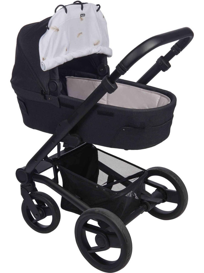 Universeel zonnescherm voor kinderwagen en autostoel | dooky Wit - Kiabi