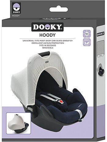 Universeel zonnescherm voor kinderwagen en autostoel | dooky