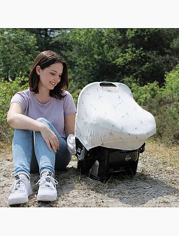Universeel zonnescherm voor kinderwagen en autostoel