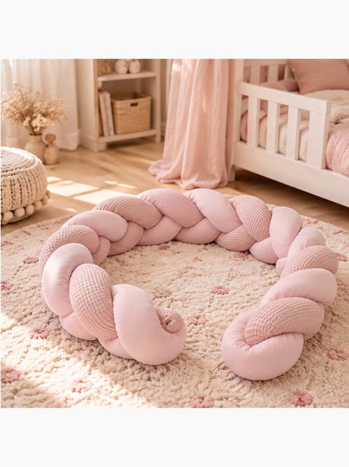 Universele vlecht voor babybedje met honingraatstructuur | sevira kids - Kiabi Universele vlecht voor babybedje met honingraatstructuur | sevira kids - Kiabi