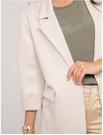 UNORA fleece blazer