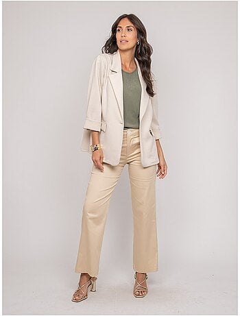 UNORA fleece blazer