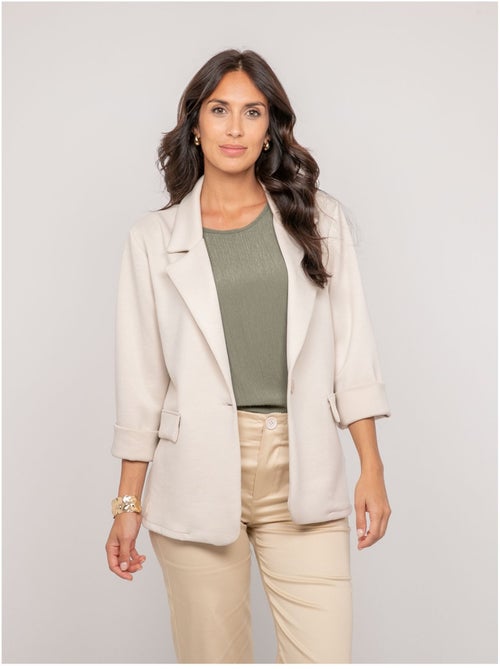 UNORA fleece blazer - Kiabi UNORA fleece blazer - Kiabi