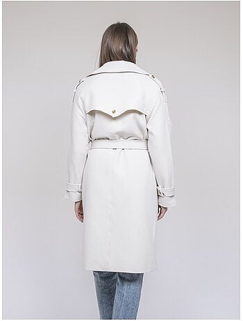 UNZILE lange trenchcoat