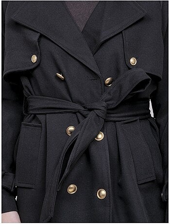 UNZILE lange trenchcoat