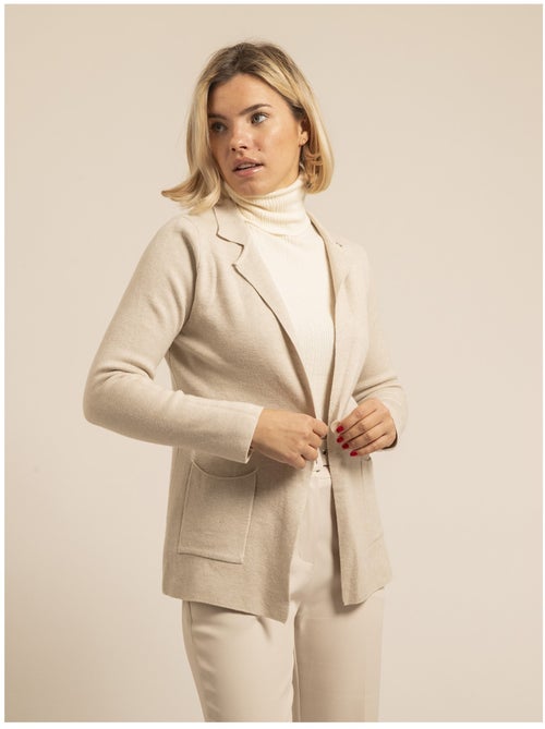 UPLANA gebreide blazer - Kiabi UPLANA gebreide blazer - Kiabi