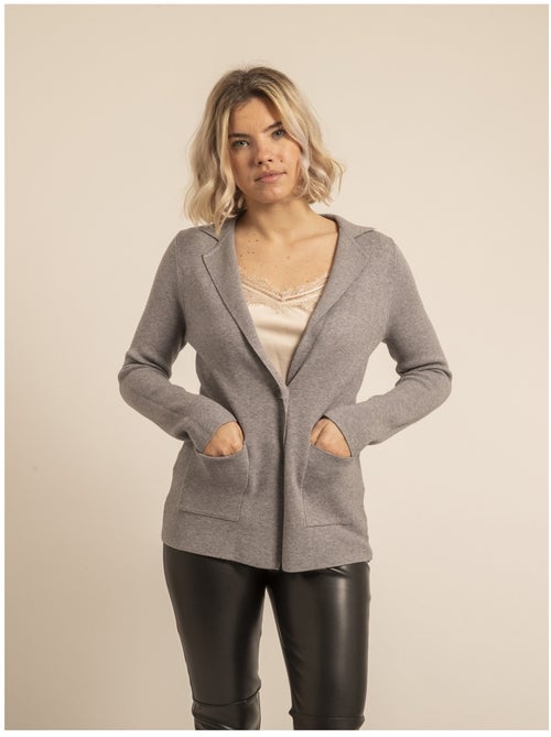 UPLANA gebreide blazer - Kiabi UPLANA gebreide blazer - Kiabi
