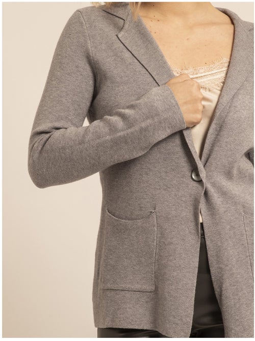 UPLANA gebreide blazer - Kiabi UPLANA gebreide blazer - Kiabi