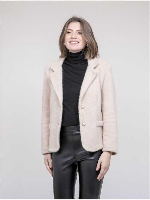 URTA blazer met textuur - Kiabi URTA blazer met textuur - Kiabi
