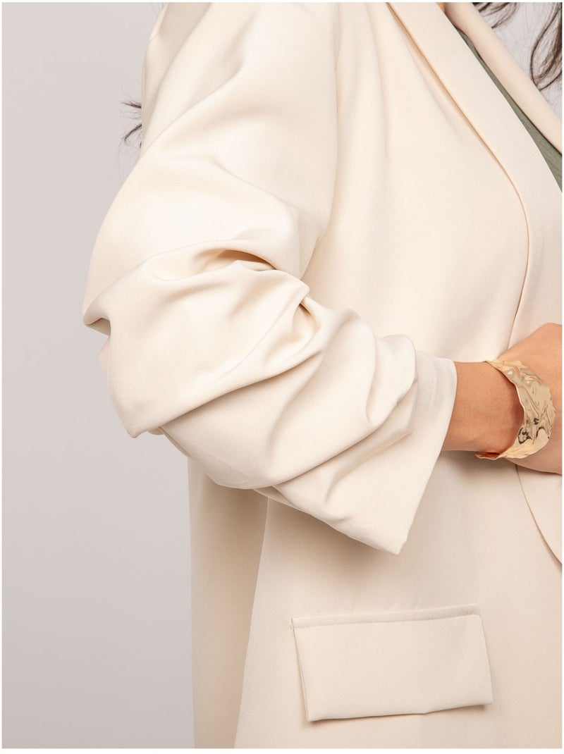 USTENA Blazer Beige - Kiabi