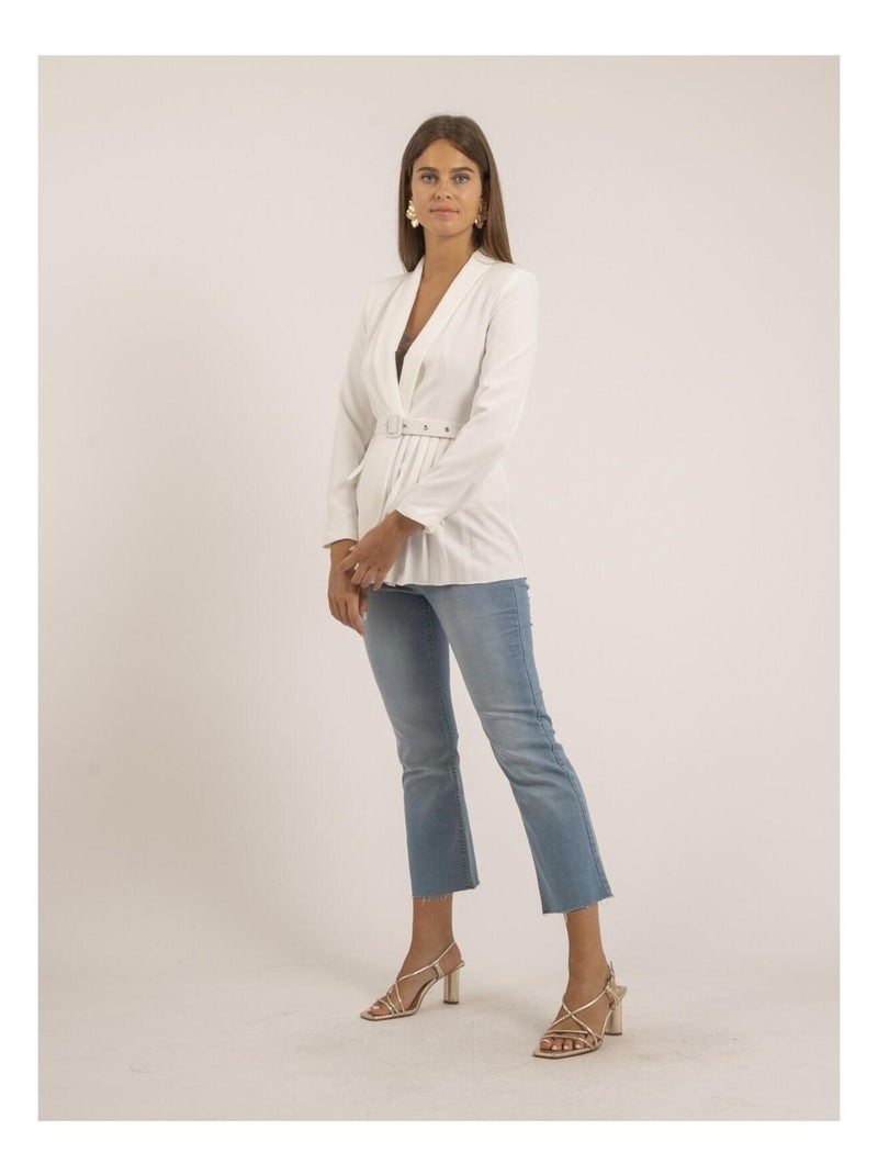 Uxie blazer Wit - Kiabi