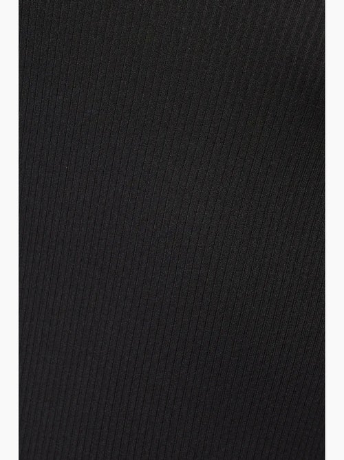 V-hals bodycon midi-jurk met dunne bandjes hiccup - Kiabi