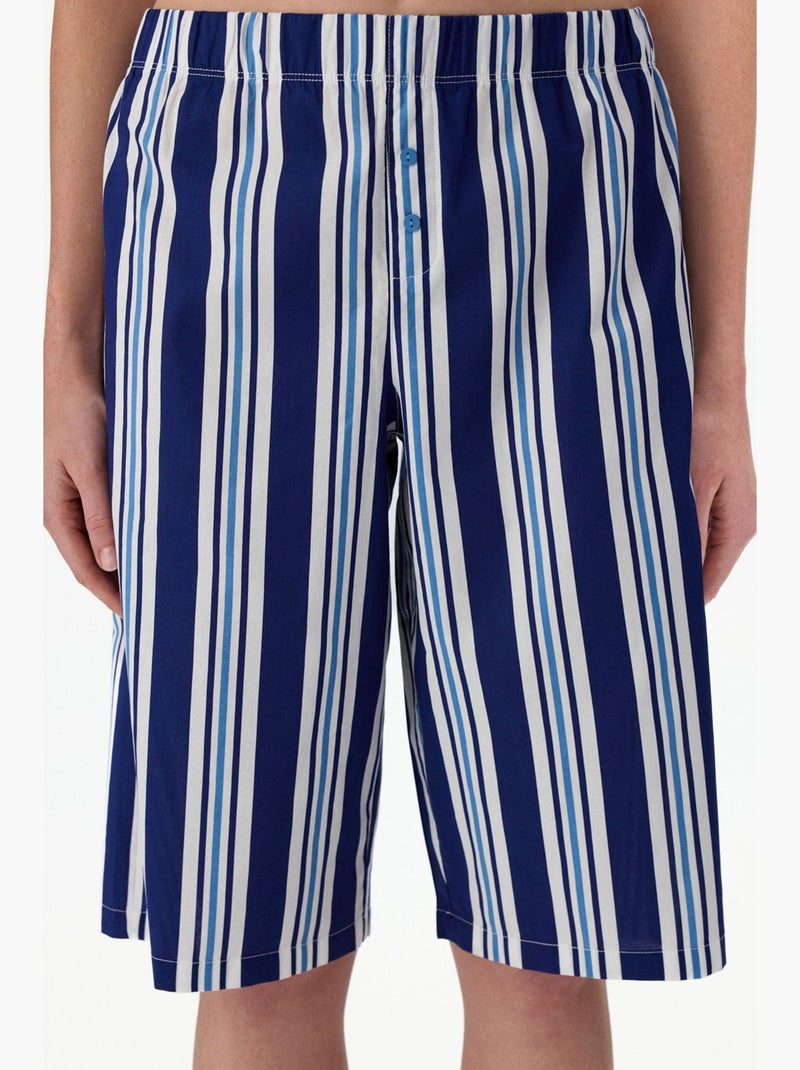 Vacation gestreepte pyjamabroek penti Blauw Wit - Kiabi