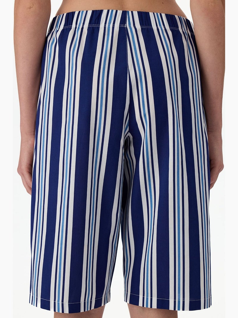 Vacation gestreepte pyjamabroek penti Blauw Wit - Kiabi