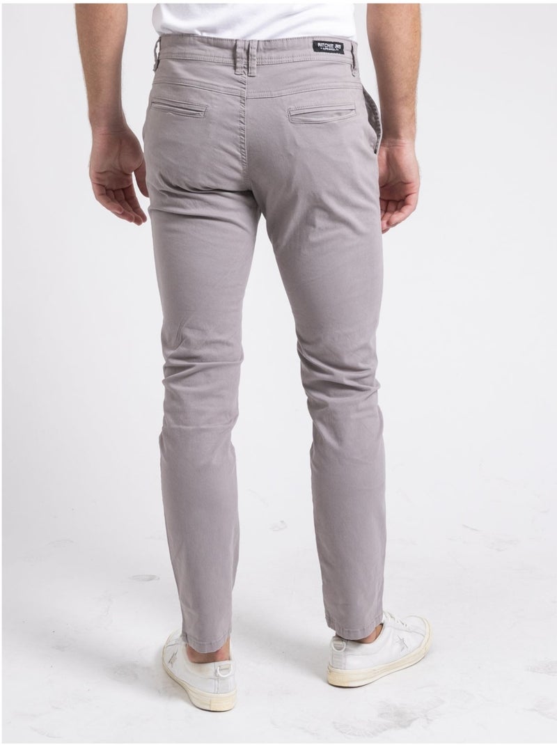 VALDEK chino broek Grijs - Kiabi