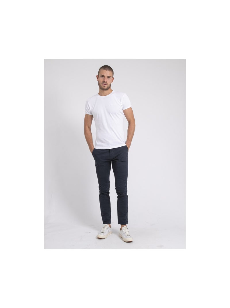 VALDEK chino broek Marineblauw - Kiabi