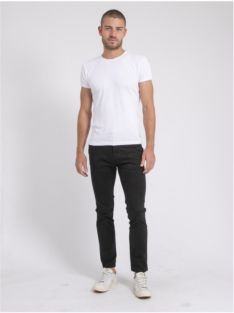 VALDEK chino broek Zwart - Kiabi