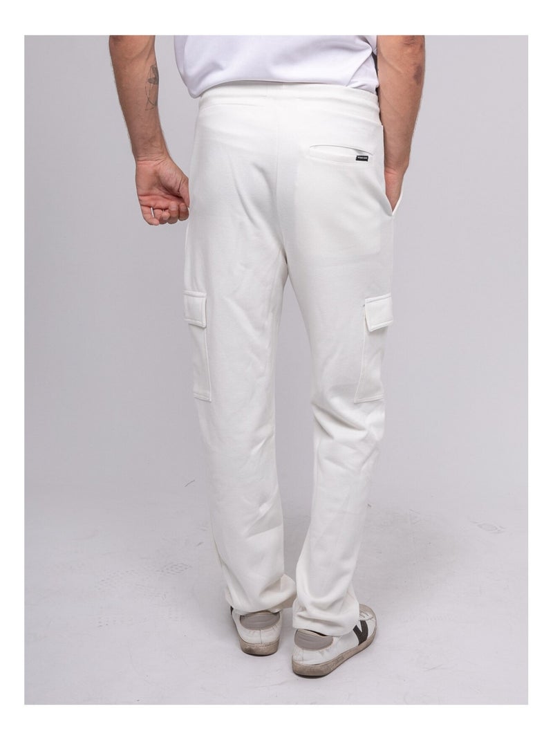 VALDO cargo gebreide broek Ecru - Kiabi