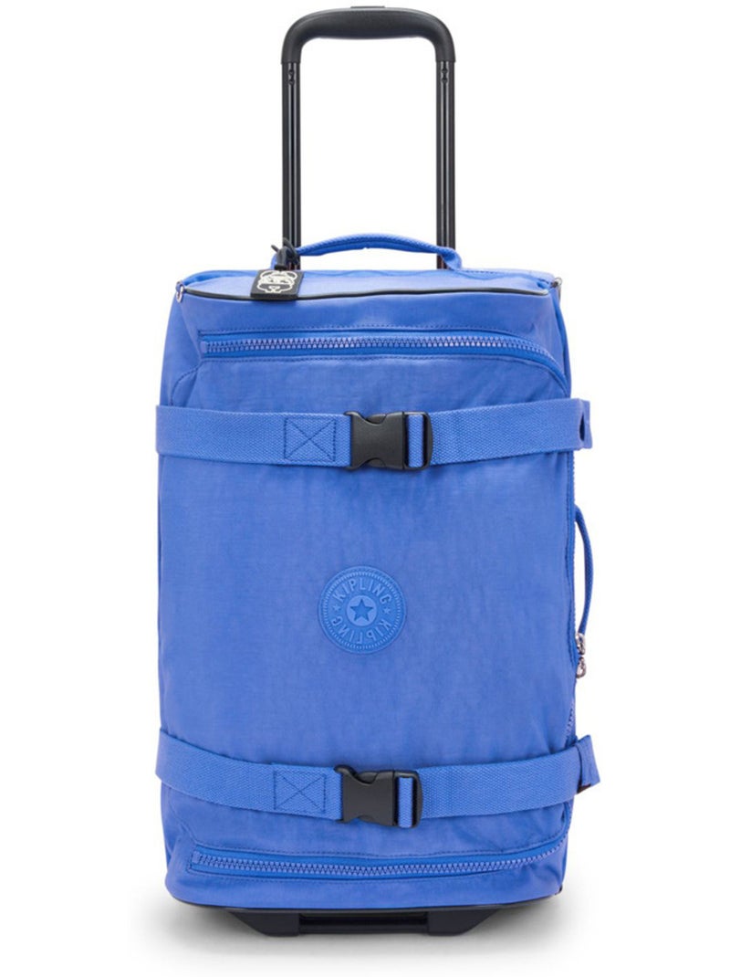 Valise à roulettes petite taille en tissu Kipling Aviana S 39 L Bleu Bleu marine Gris - Kiabi
