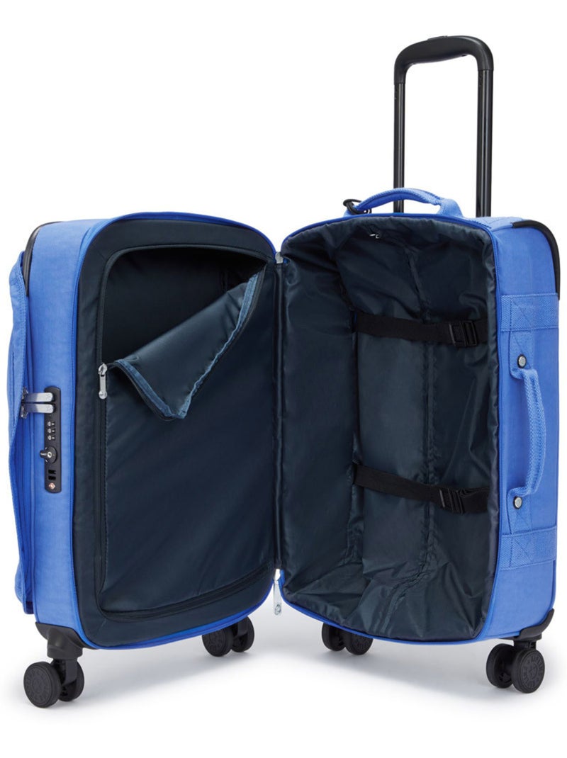Valise Cabine 4 Roues Kipling Spontaneous S 53 CM - Collection havana blue Bleu Noir - Kiabi