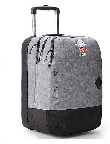 Valise cabine à roulettes F-Light 35L 'Rip Curl' grise Rip Curl