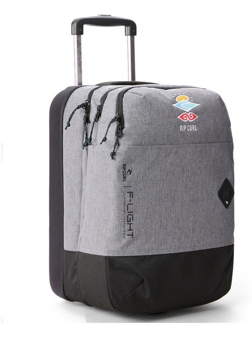 Valise cabine à roulettes F-Light 35L 'Rip Curl' grise Rip Curl - Kiabi