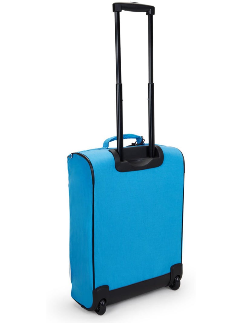 Valise cabine à roulettes souple soft-shell Kipling Teagan C 33 L Bleu clair - Kiabi