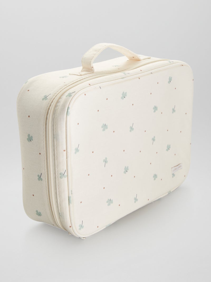Valisette de naissance imprimé Blanc/vert - Kiabi