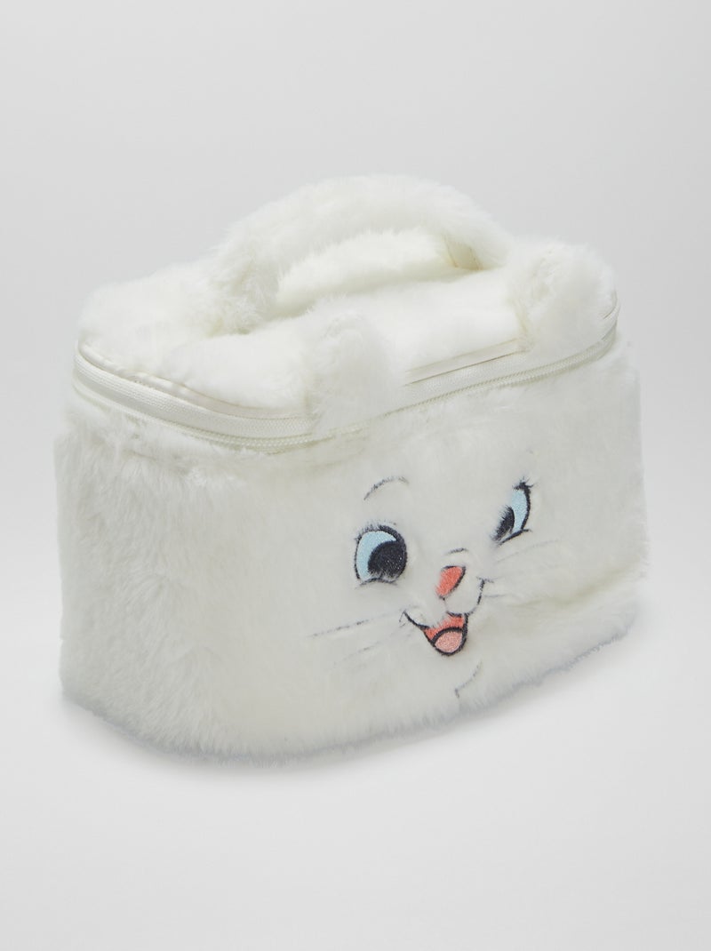 Vanity en fausse fourrure 'Marie des Aristochats' Blanc - Kiabi