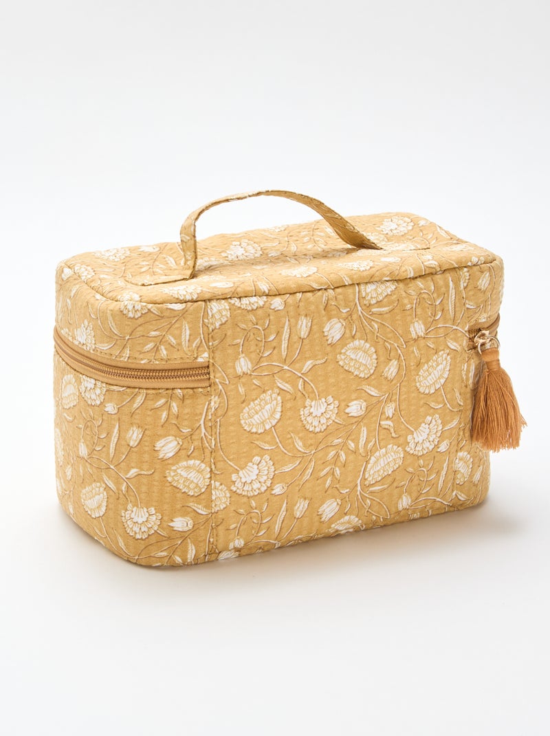 Vanity met motieven Geel - Kiabi