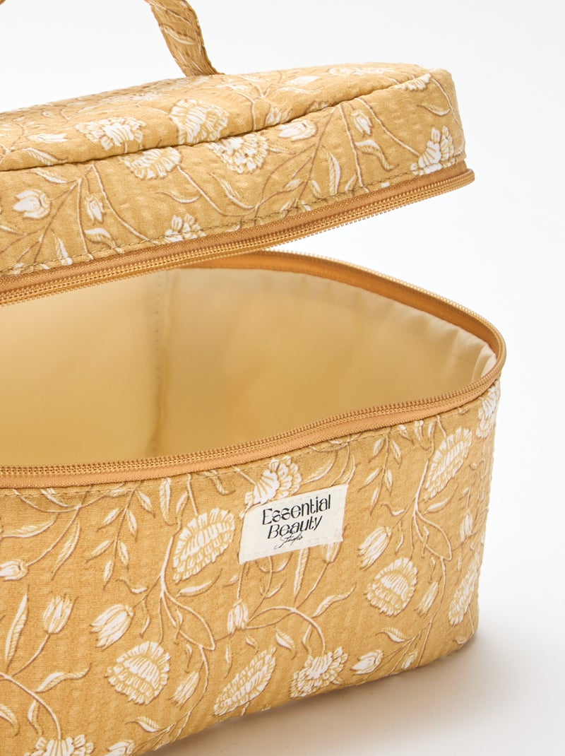 Vanity met motieven Geel - Kiabi