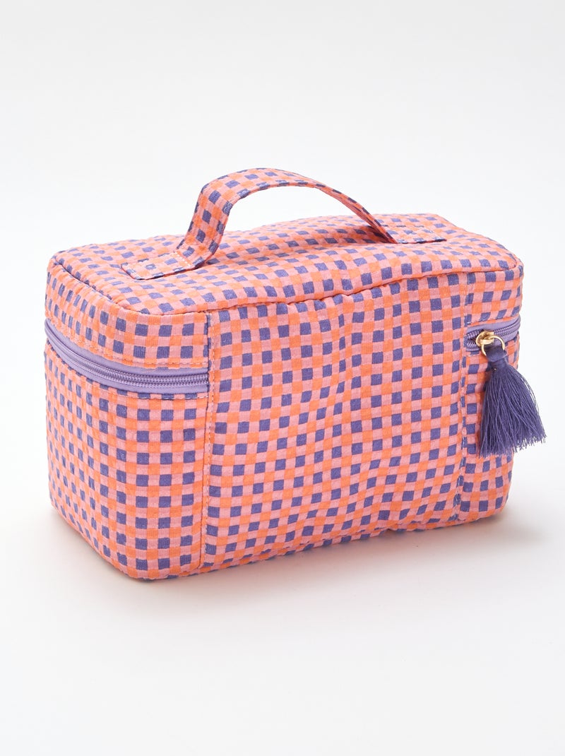 Vanity met motieven Paars - Kiabi