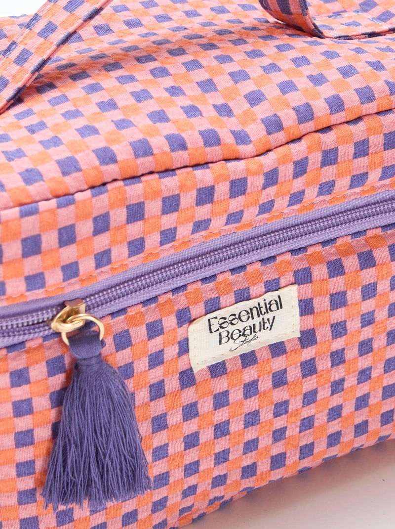 Vanity met motieven Paars - Kiabi