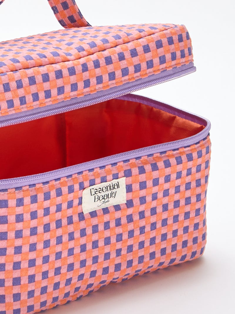 Vanity met motieven Paars - Kiabi