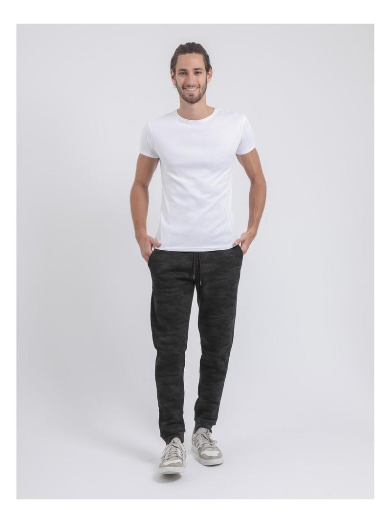 VAREDSOU camouflage joggingbroek Donkergrijs - Kiabi