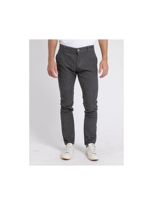 VARENNES chino broek van puur katoenen corduroy - Kiabi VARENNES chino broek van puur katoenen corduroy - Kiabi