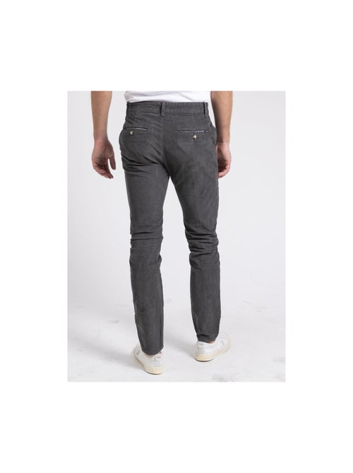VARENNES chino broek van puur katoenen corduroy - Kiabi VARENNES chino broek van puur katoenen corduroy - Kiabi