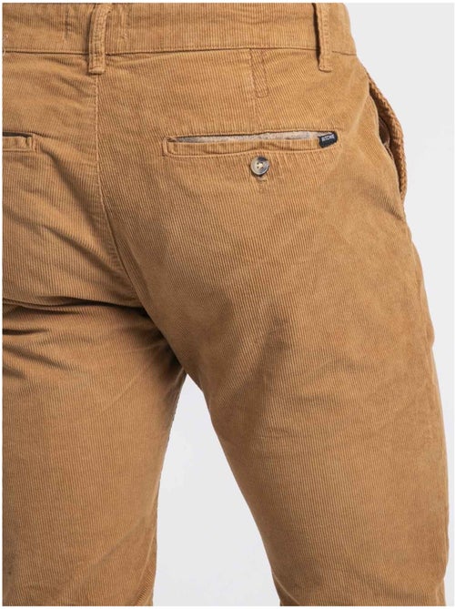 VARENNES chino broek van puur katoenen corduroy - Kiabi