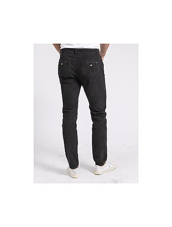 VARENNES chino broek van puur katoenen corduroy